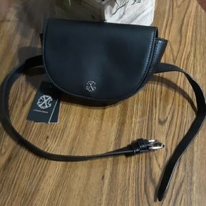 Black Belt purse. Anna belt bag